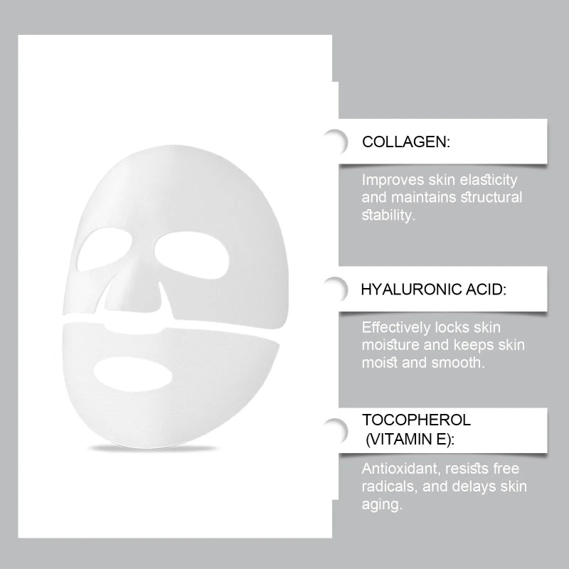 Bio Collagen True Deep Collagen Overnight Facial Care Collagen Moisturizing Anti-Aging Mask