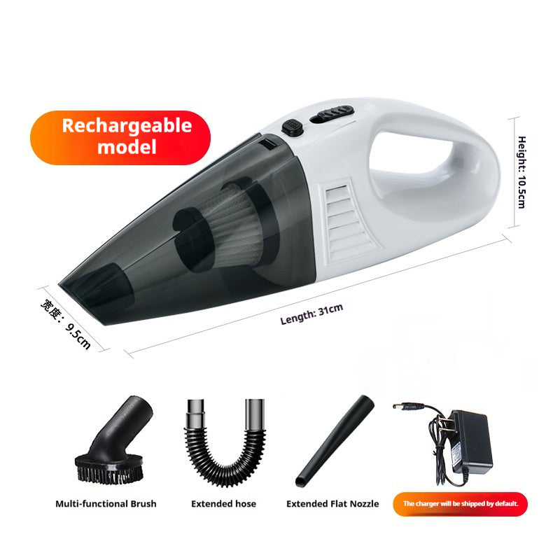 Handheld Portable High Power Wireless Car Vacuum Cleaner